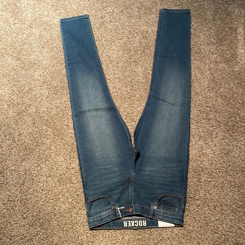 Crazy 8 blue jeans size 14 adjustable elastic waist New with tags